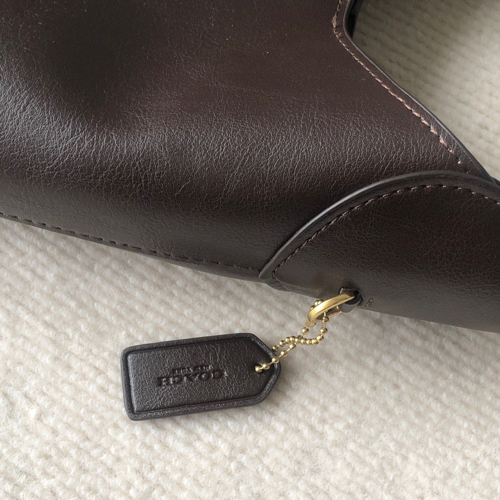 Coach Dark Brown Brooklyn 28 Shoulder Bag - Picture 3 of 4